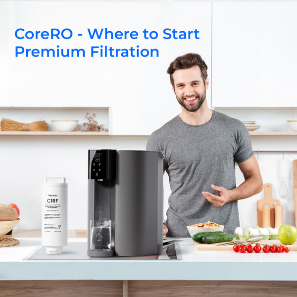Waterdrop CoreRO: Countertop Reverse Osmosis System with Instant Hot Water