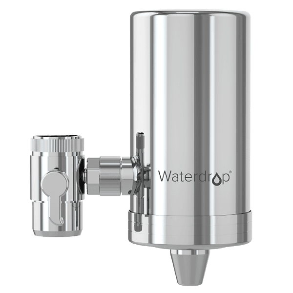 Système de filtre à eau pour robinet Waterdrop en acier inoxydable FC-06 