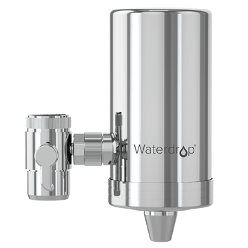 Système de filtre à eau pour robinet Waterdrop en acier inoxydable FC-06 