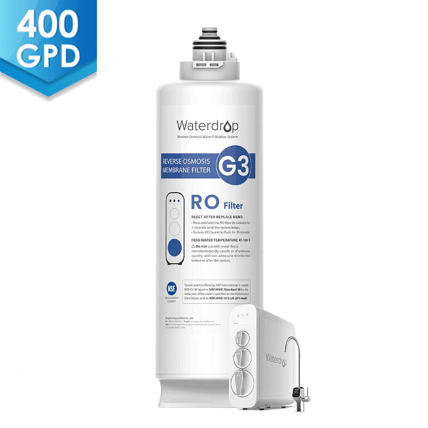 WD-G3-N2RO Filter für Waterdrop G3 Umkehrosmoseanlage | 400GPD