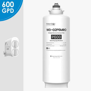 Filtre WD-G2P6MRO pour le système d'osmose inverse Waterdrop G2P600 